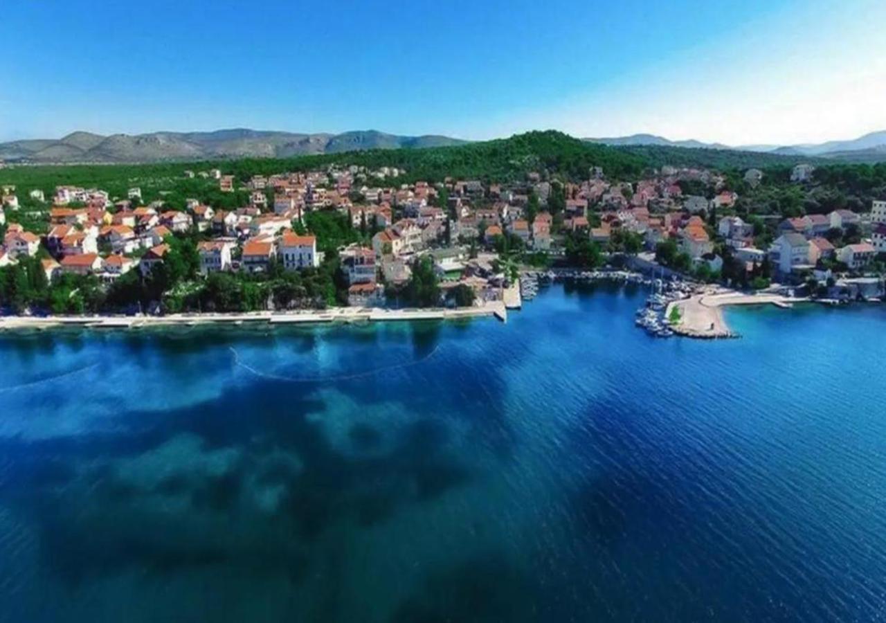 Luxury Beach Villa W Sea Sunset Views Шибеник Экстерьер фото